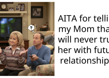AITA for telling my Mom that I will never trust her with future relationships?