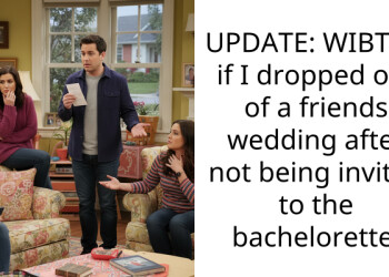 UPDATE: WIBTAH if I dropped out of a friends wedding after not being invited to the bachelorette