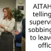 AITAH for telling my supervisor’s sobbing wife to leave the office?