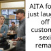 AITA for not just laughing off a customer’s s*xist remark?