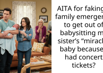 AITA for faking a family emergency to get out of babysitting my sister’s “miracle” baby because I had concert tickets?