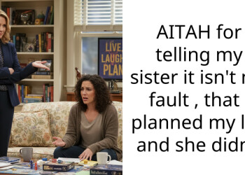 AITAH for telling my sister it isn’t my fault , that i planned my life and she didn’t