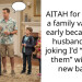AITAH for leaving a family vacation early because my husband kept joking I’d “replace them” with my new baby?