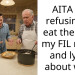 AITA for refusing to eat the food my FIL made and lying about why?