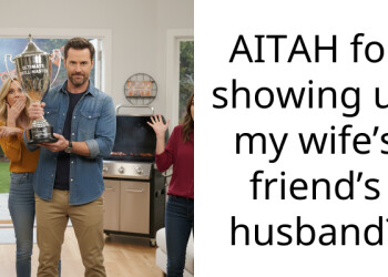 AITAH for showing up my wife’s friend’s husband?