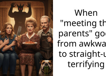 When “meeting the parents” goes from awkward to straight-up terrifying