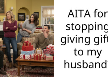 AITA for stopping giving gifts to my husband?