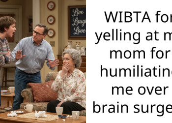 WIBTA for yelling at my mom for humiliating me over brain surgery