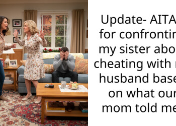 Update- AITAH for confronting my sister about cheating with my husband based on what our mom told me?