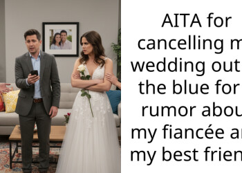 AITA for cancelling my wedding out of the blue for a rumor about my fiancée and my best friend?