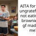 AITA for being ungrateful and not eating the brownies my gf made for me?