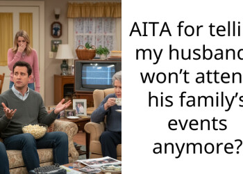 AITA for telling my husband I won’t attend his family’s events anymore?
