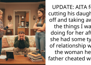 UPDATE: AITA for cutting his daughter off and taking away the things I was doing for her after she had some type of relationship with the woman her father cheated with?