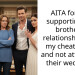 AITA for not supporting my brother’s relationship with my cheating ex and not attending their wedding?