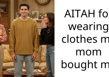 AITAH for wearing clothes my mom bought me