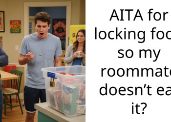 AITA for locking food so my roommate doesn’t eat it?