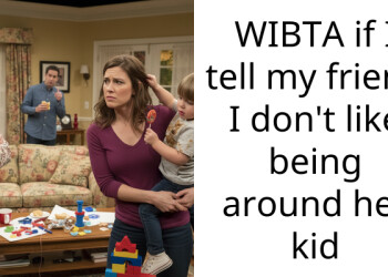 WIBTA if I tell my friend I don’t like being around her kid