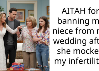 AITAH for banning my niece from my wedding after she mocked my infertility?
