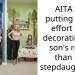 AITA for putting more effort into decorating my son’s room than my stepdaughter’s?