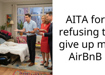 AITA for refusing to give up my AirBnB