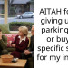 AITAH for not giving up my parking spot or buying specific snacks for my in-laws?