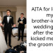 AITA for leaving my brother-in-law’s wedding early after the bride kicked me out of the groom’s suite?