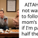 AITAH for not wanting to follow my mom’s rules if I’m paying half the rent
