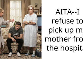 AITA–I refuse to pick up my mother from the hospital
