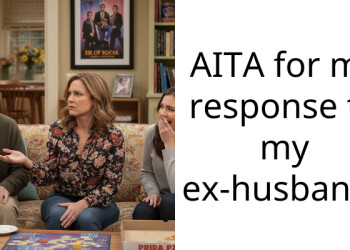 AITA for my response to my ex-husband?