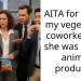 AITA for telling my vegetarian coworker that she was eating animal products?