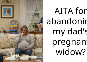 AITA for abandoning my dad’s pregnant widow?