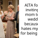 AITA for not inviting my mom to my wedding because she hates my fiancé for being short?