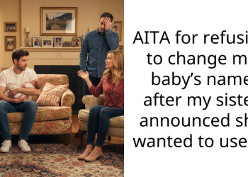 AITA for refusing to change my baby’s name after my sister announced she wanted to use it?