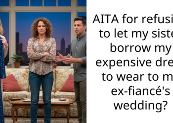 AITA for refusing to let my sister borrow my expensive dress to wear to my ex-fiancé’s wedding?