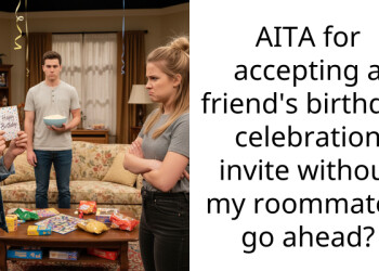 AITA for accepting a friend’s birthday celebration invite without my roommate’s go ahead?