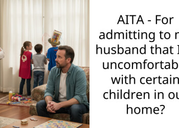 AITA – For admitting to my husband that I’m uncomfortable with certain children in our home?