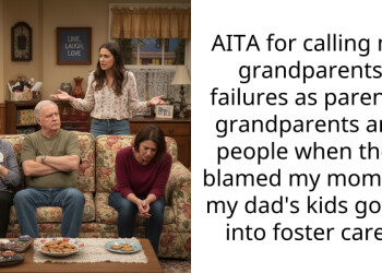 AITA for calling my grandparents failures as parents, grandparents and people when they blamed my mom for my dad’s kids going into foster care?
