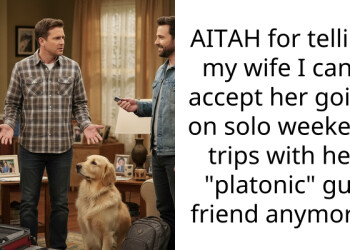 AITAH for telling my wife I can’t accept her going on solo weekend trips with her “platonic” guy friend anymore?