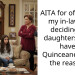 AITA for offending my in-laws by deciding my daughters won’t have a Quinceanera and the reasons?