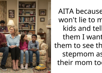 AITA because I won’t lie to my kids and tell them I want them to see their stepmom as their mom too?