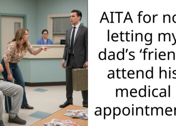 AITA for not letting my dad’s ‘friend’ attend his medical appointment