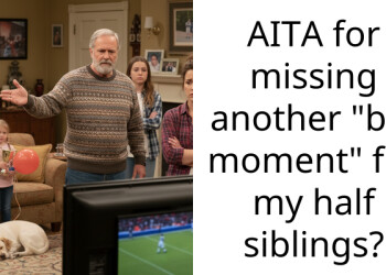 AITA for missing another “big moment” for my half siblings?