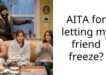 AITA for letting my friend freeze?