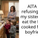 AITA for refusing to let my sister’s kids eat the food I cooked for my boyfriend?