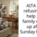 AITA for refusing to help my family clean up after Sunday lunch?