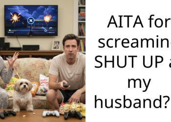 AITA for screaming SHUT UP at my husband? 😅