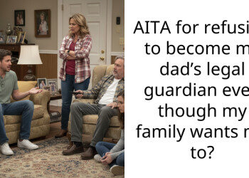AITA for refusing to become my dad’s legal guardian even though my family wants me to?