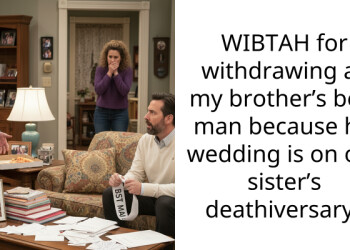 WIBTAH for withdrawing as my brother’s best man because his wedding is on our sister’s deathiversary?