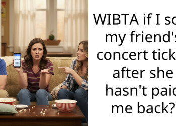 WIBTA if I sold my friend’s concert ticket after she hasn’t paid me back?