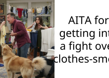 AITA for getting into a fight over ‘clothes-smell’?